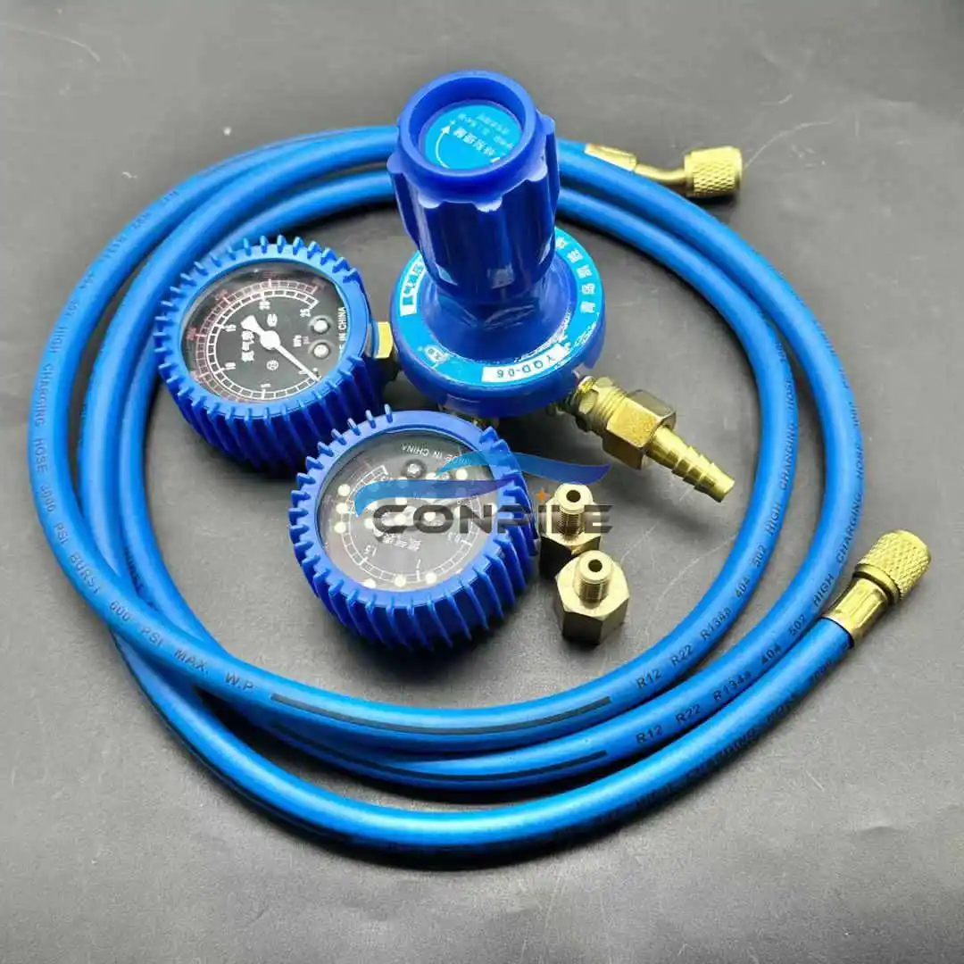 

1Pc for Porsche nitrogen shock absorber pressure gauge Cayenne Paramera air suspension nitrogen gauge nitrogen filler