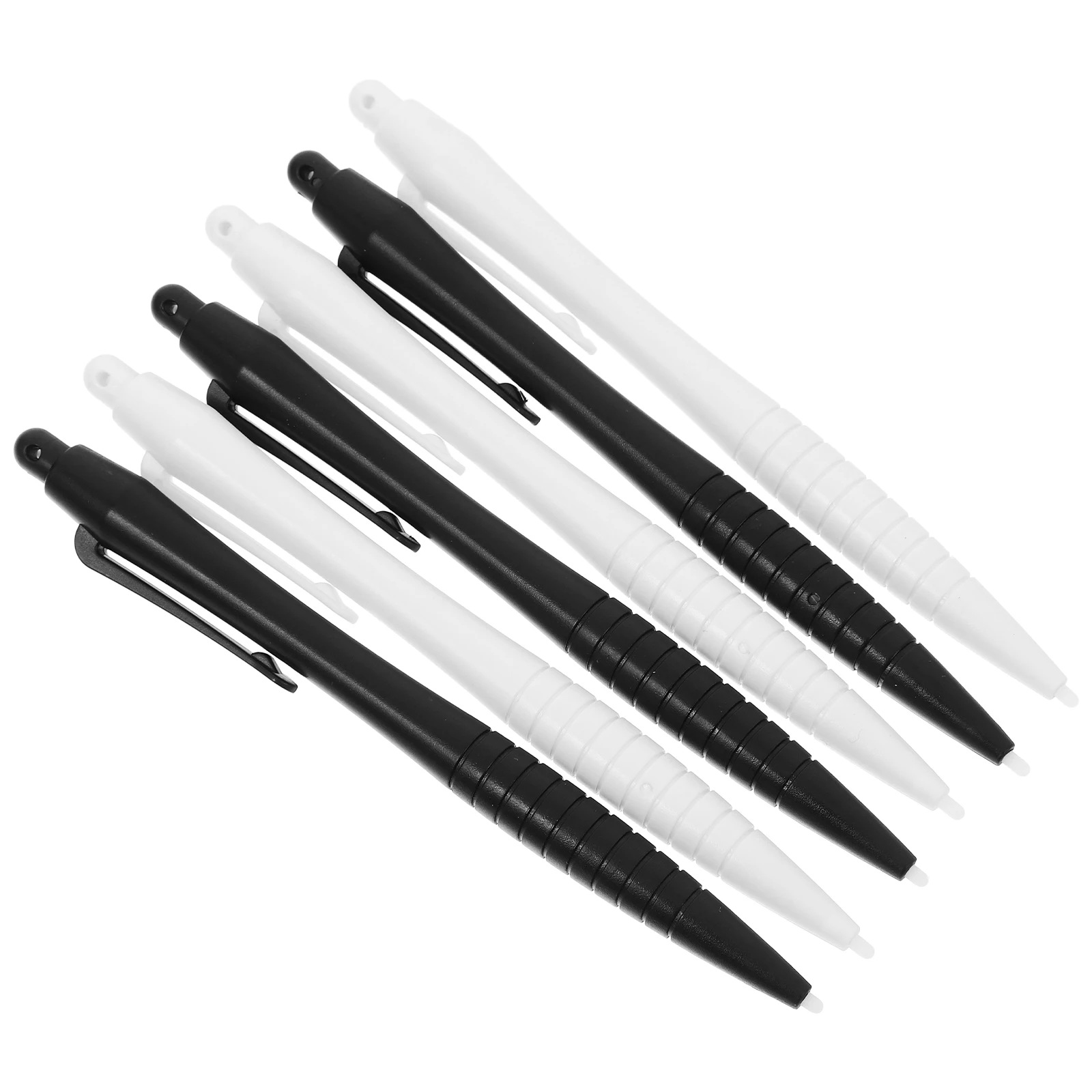 

6 Pcs Stylus Capacitive Pen Phone Ballpoint Drawing Board Scratch Proof Note-taking