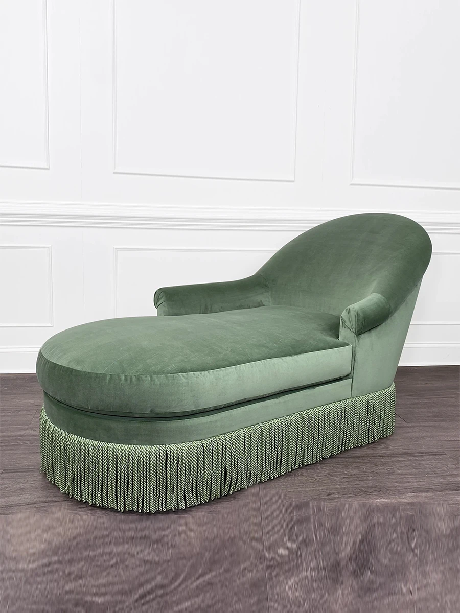 Retro fabric imperial concubine chair small apartment bedroom beauty couch