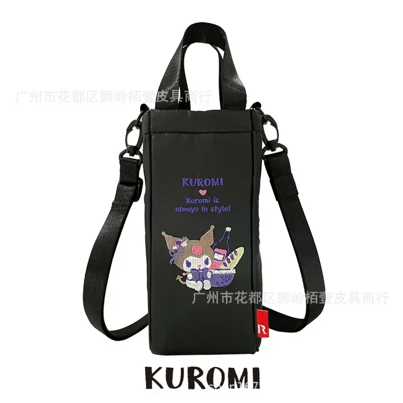 حقيبة كروسبودي حقيبة يد لطيف جديد Kawaii Kawaii الكرتون التطريز كوب ماء حقيبة المحمولة التطريز كوب مجموعة حقيبة كروسبودي