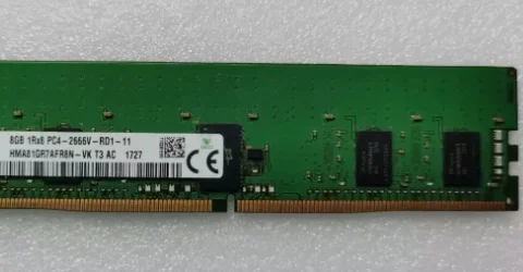 For 8GB 1RX8 PC4-2666V-RD1-11  PC4-2666V-RD1-12 ECC RDIMM REG Server