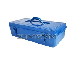 Portable Thickened Iron Tool Case Strong and Durable Multi-Function Tool Case Repair Tool Hardware Storage Box