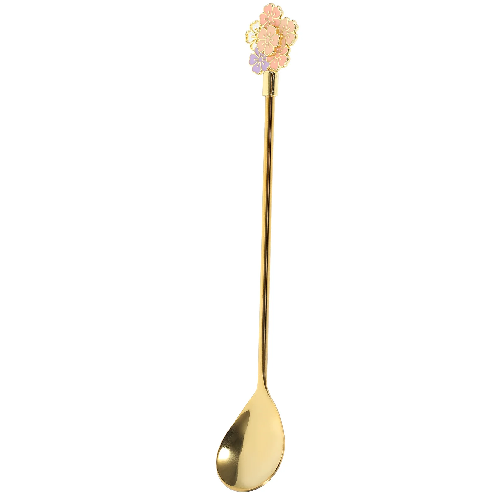 

Stirring Rod Spoon Stainless Steel Coffee Milk Cocktail Swizzle Stick Scoops Juice Drink Muddler Bar Tool Long H