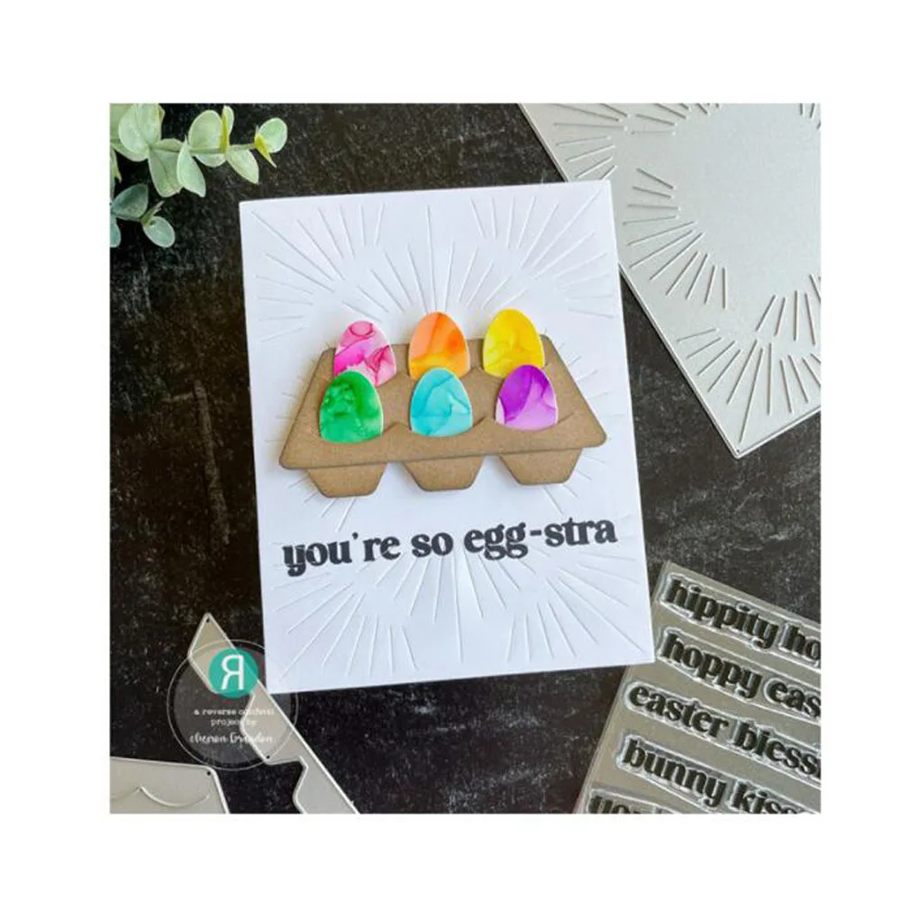 Ice Cream Popsicle Touch hand Easter egg tray Moon Metal Cutting Dies Scrapbooking Album Embossing Card DIY Craft Template Mold