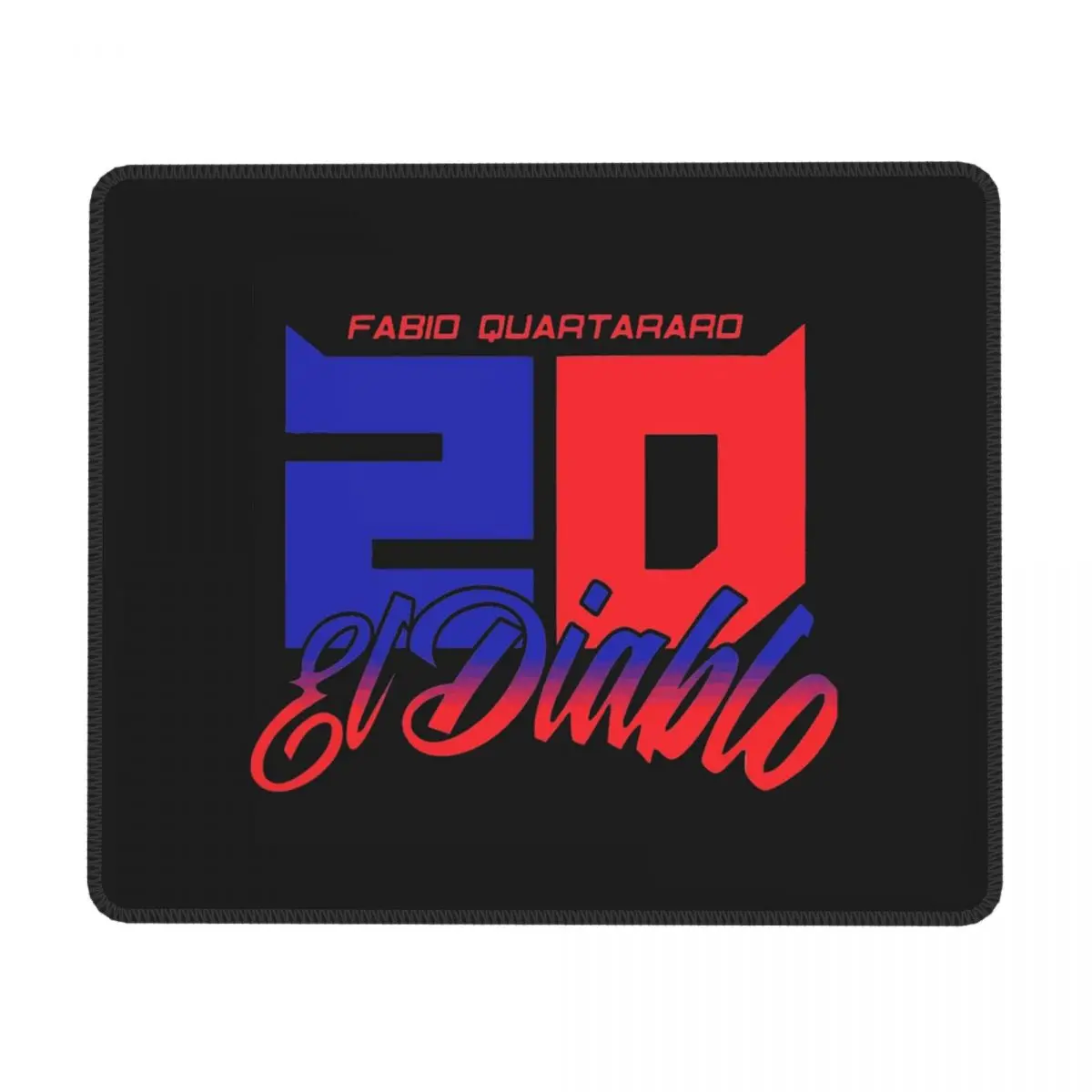 Fabio Quartararo El Diablo Number Multi-size Mouse Pad Computer Keyboard Mouse Mat Gaming PC Laptop Desk Mat  Table Mats
