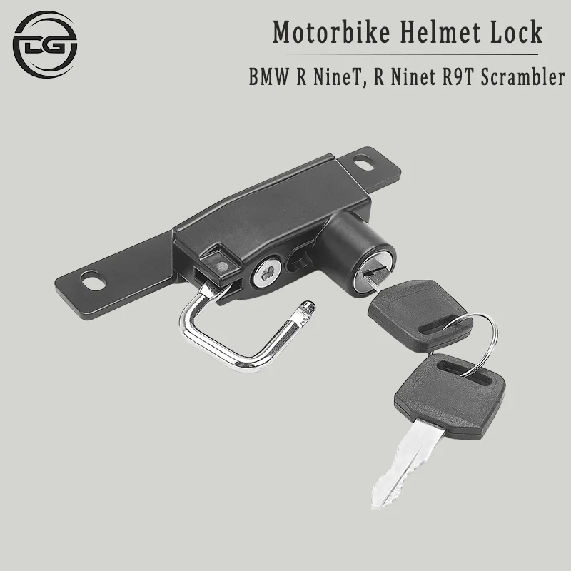 

Suitable for BMW R NineT Scrambler 2014-2022 Motorcycle Helmet Lock Aluminium Helmet Lock Retaining Hook Black Right Side Anti-t