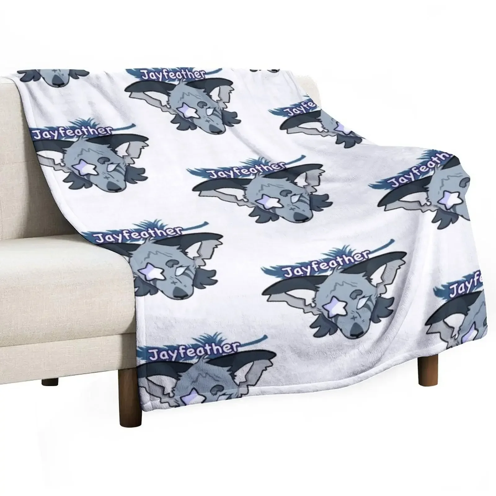 

Jayfeather Throw Blanket funny gift Large valentine gift ideas Giant Sofa Blankets