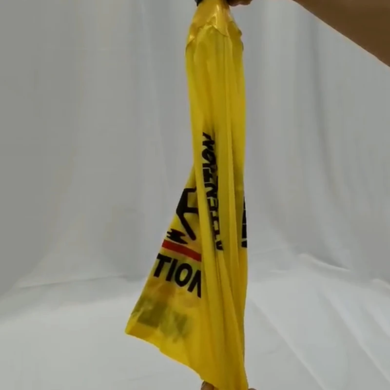 Осторожно, знак для влажного пола, скользкий, когда выскакивающий знак, настенный складной двуязычный конус предупреждения о безопасности