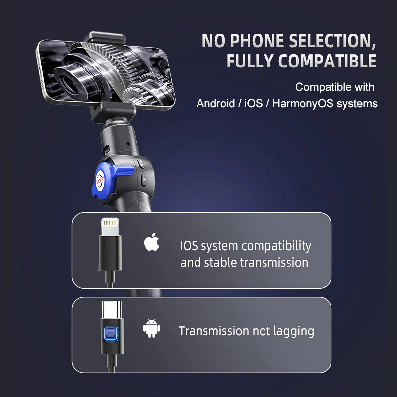 

2MP 1080P 8.5mm For ISO Android Two Way Articulate 360Degree Steering Endoscope Borescope Inspection Otoscope Camera Microscope