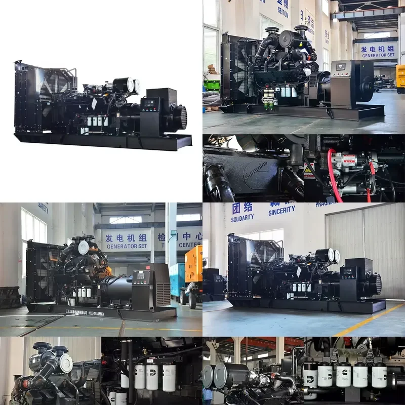 Prime 750kW Open Type 60Hz Generator with ATS for Home and Business Use