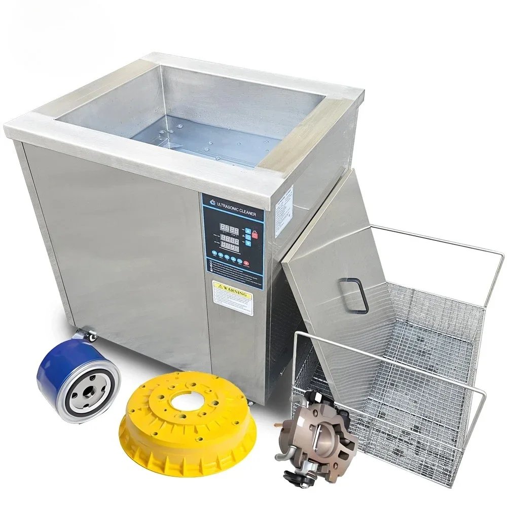 منظف بالموجات فوق الصوتية الصناعية 50L 100L 300L 500L صناعة رأس الطباعة DPF محرك كتلة أجزاء غسالة آلة التنظيف #5