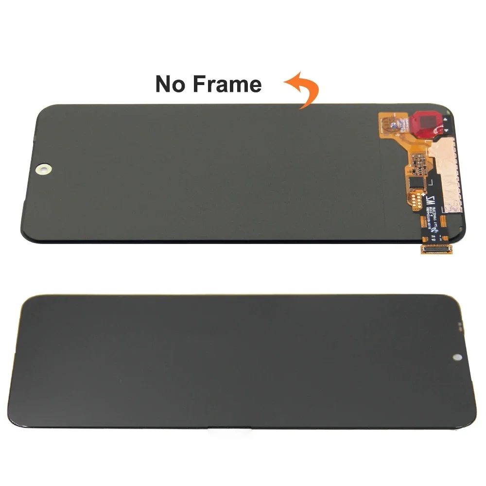 100% Original AMOLED For Xiaomi Redmi Note 11S LCD Display Screen Touch Digitizer For Redmi Note 11 2201117TG Display With Frame