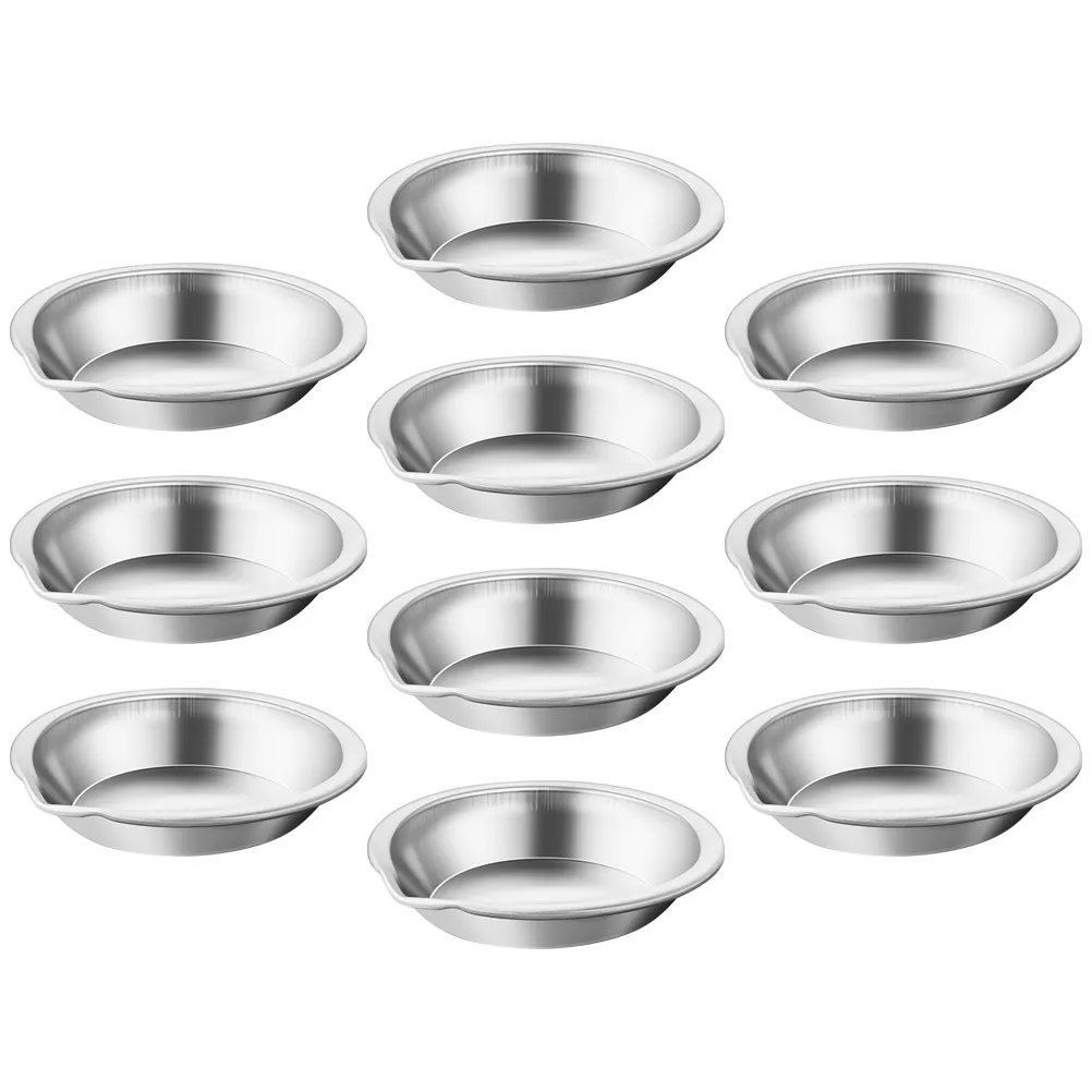 10Pcs Paint Mixing Trays Versatile Stainless Steel Color Palette for Oil Painting Watercolor Craft Art Supplies Mini Pallets