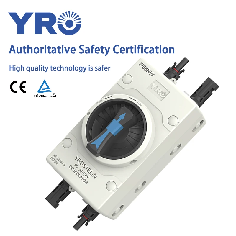 DC Isolation Switch 4P 1000V 32A Outdoor PV Solar Switch Photovoltaic Waterproof IP66