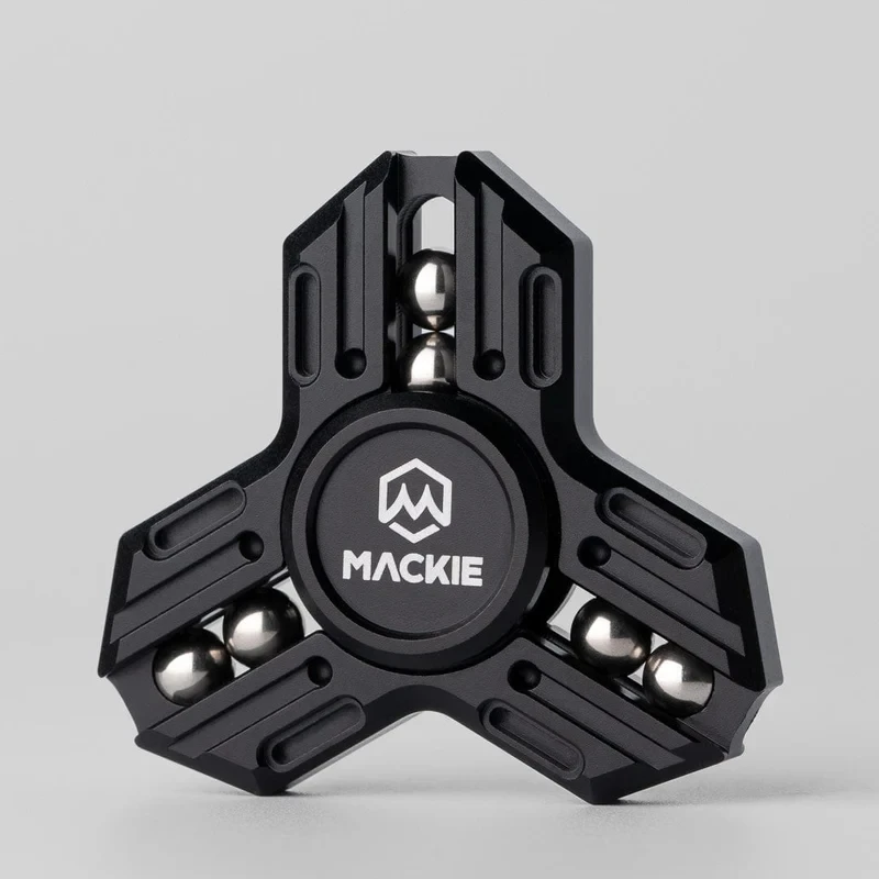 MACKIE Ridder Angst Relief Rvs Fidget Spinner EDC Speelgoed Anti Stress Zintuiglijke ADHD Fidgeting Speelgoed voor Volwassenen Kinderen