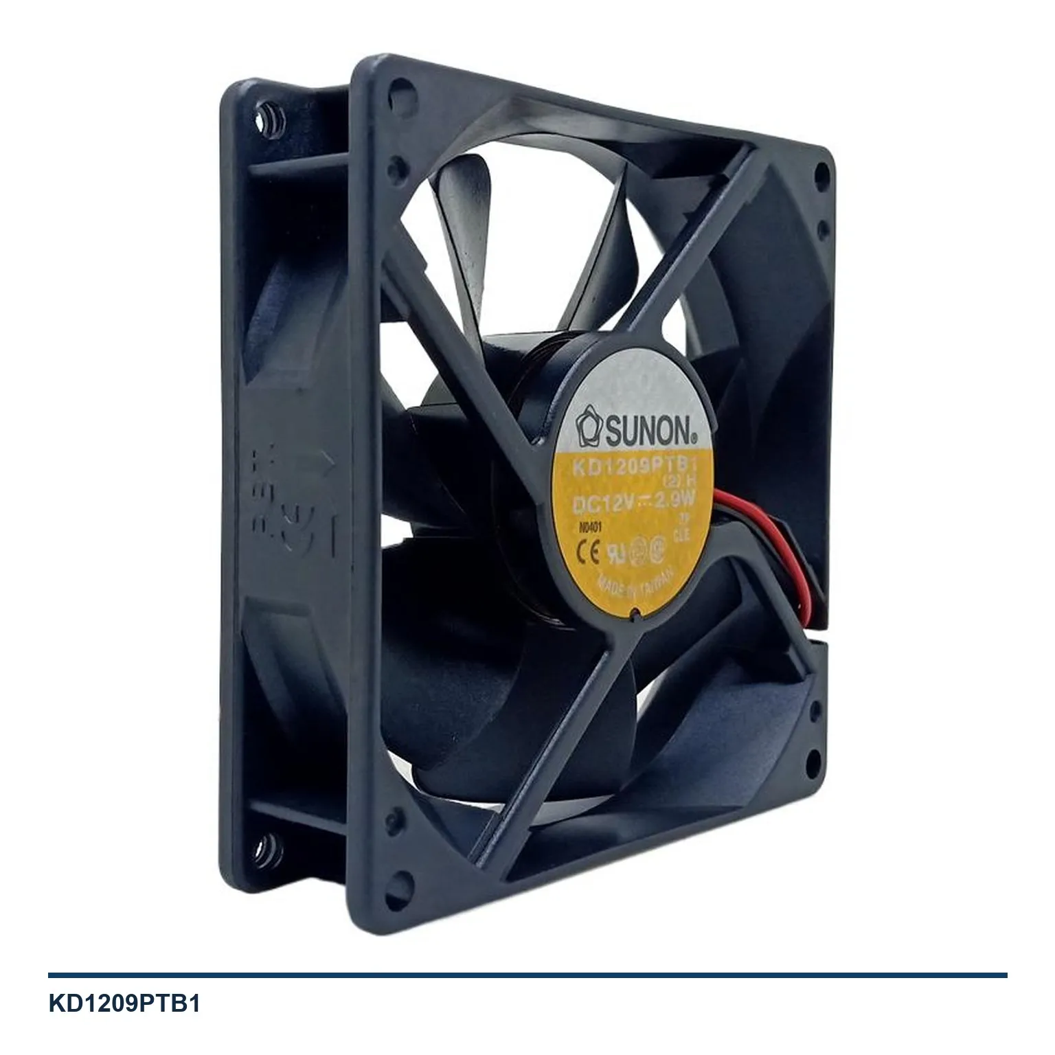 KD1209PTB1 Cooling Fan DC 12V 2.9W for SUNON