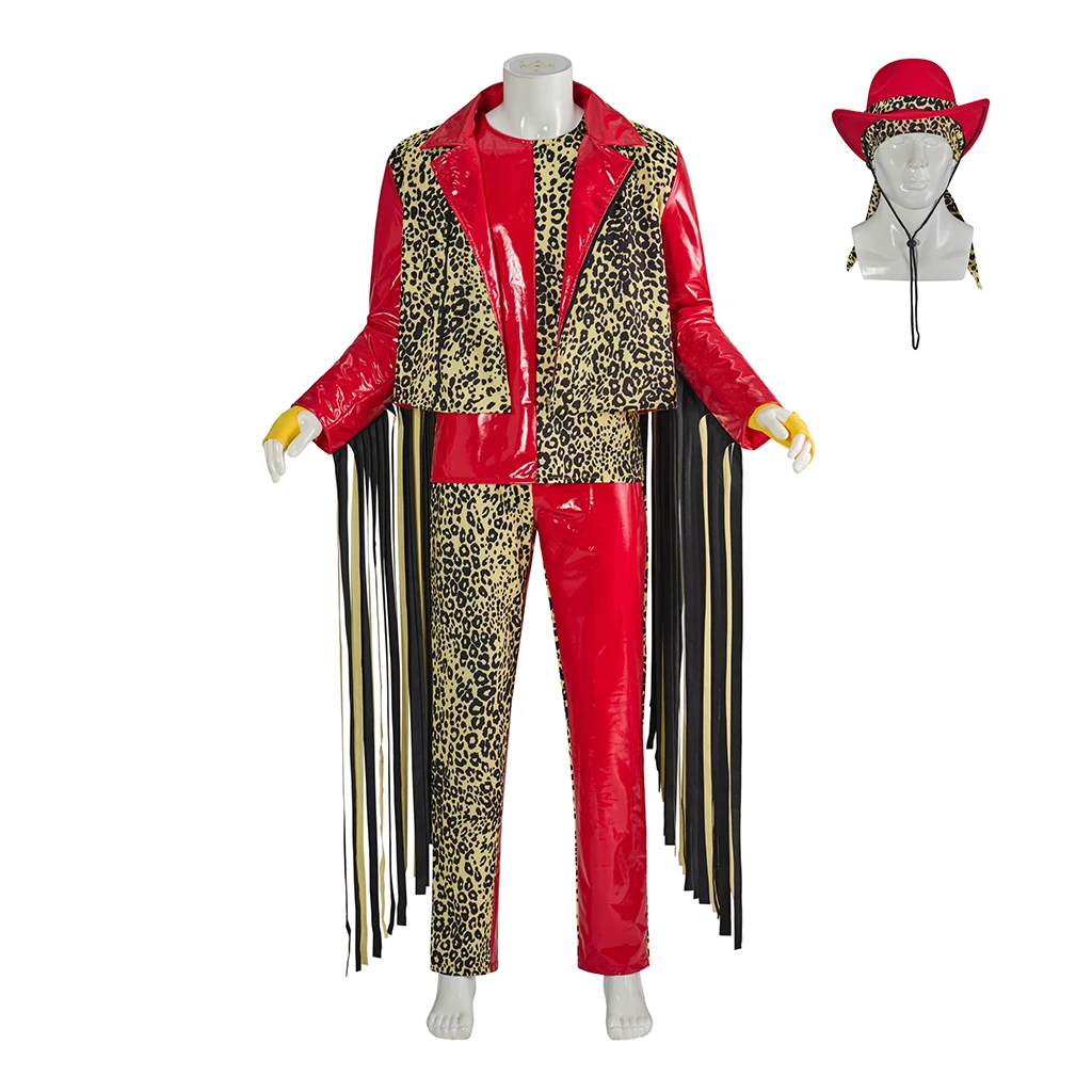 Randy Savage Macho Cosplay Wrestler Costume Man's Wrestling Suit Halloween Party Stage Outfit