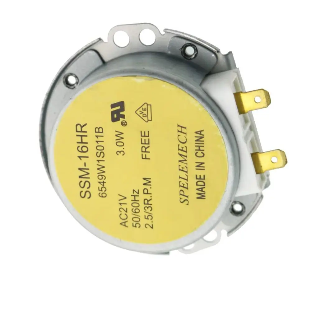 1PC SM-16HR AC21V 3W 50/60Hz Micro Turntable Synchronous Tray Motor Microwave Oven Accessories Spares Parts Core Coupling Clutch