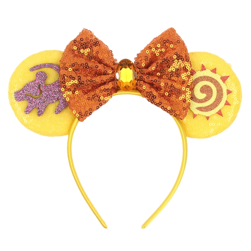 New Cute Disney Mouse Ears fascia per capelli donna paillettes 5 \