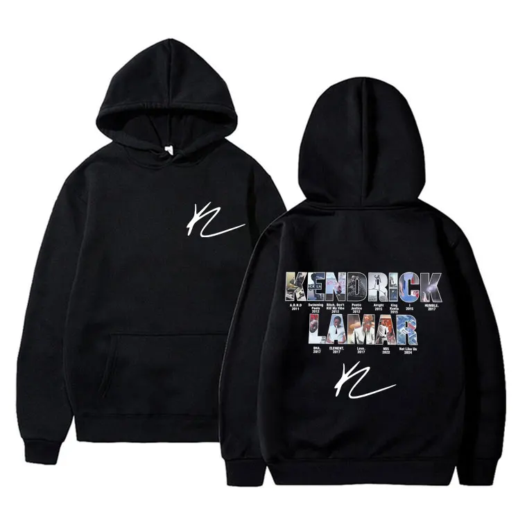 

Hot Sale Rapper Kendrick Lamar Album Graphic Hoodie Men Hip Hop Fashion Pop Music Sweatshirt Men's Vintage Oversized Streetwear