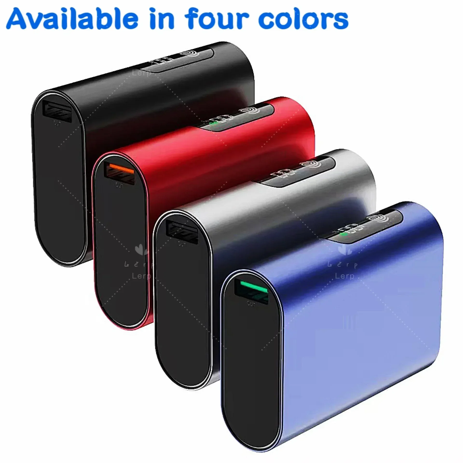 Compact aluminum alloy charging bank 10000mah digital display PD22.5W bidirectional QC3.0 fast charging mobile power supply