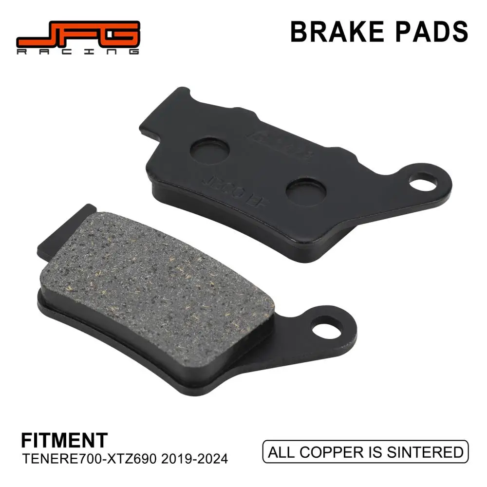 Motorcycle Accessories Front Rear Brake Pads For YAMAHA TENERE700 TENERE 700 XTZ 690 XTZ690 Dirt Pit Bike Off-road Traveling