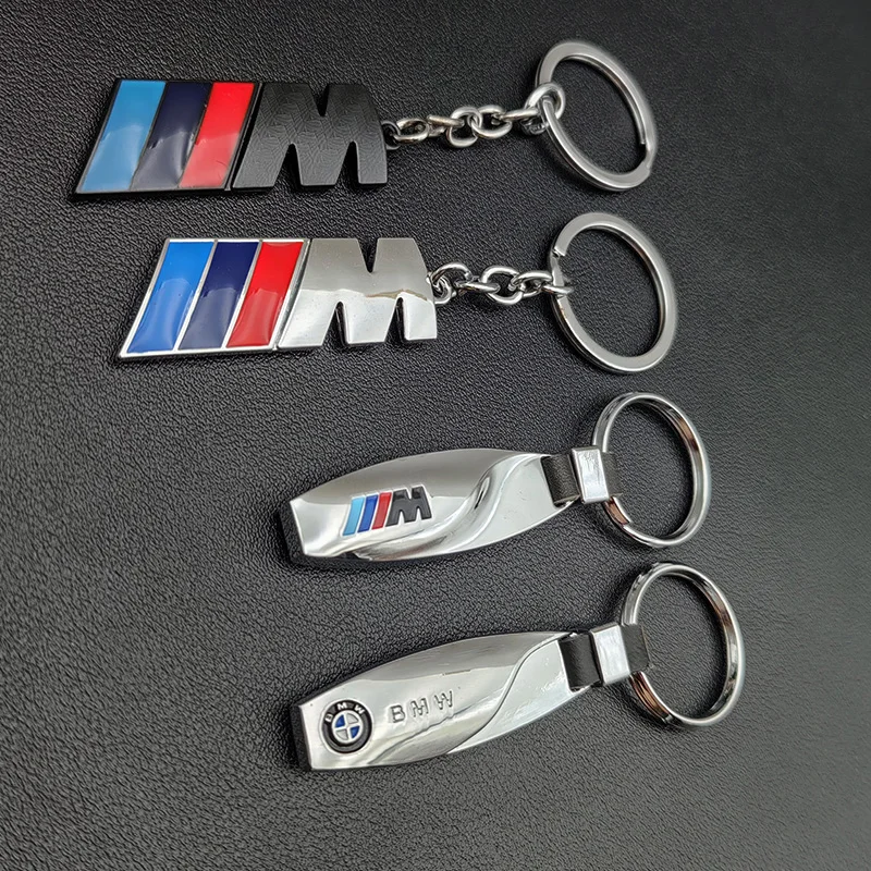 2024 portachiavi in pelle con Logo in metallo portachiavi per auto di lusso per BMW E46 E90 E39 E60 E36 E30 E61 E91 E92 E87 F10 F20 F30 accessori