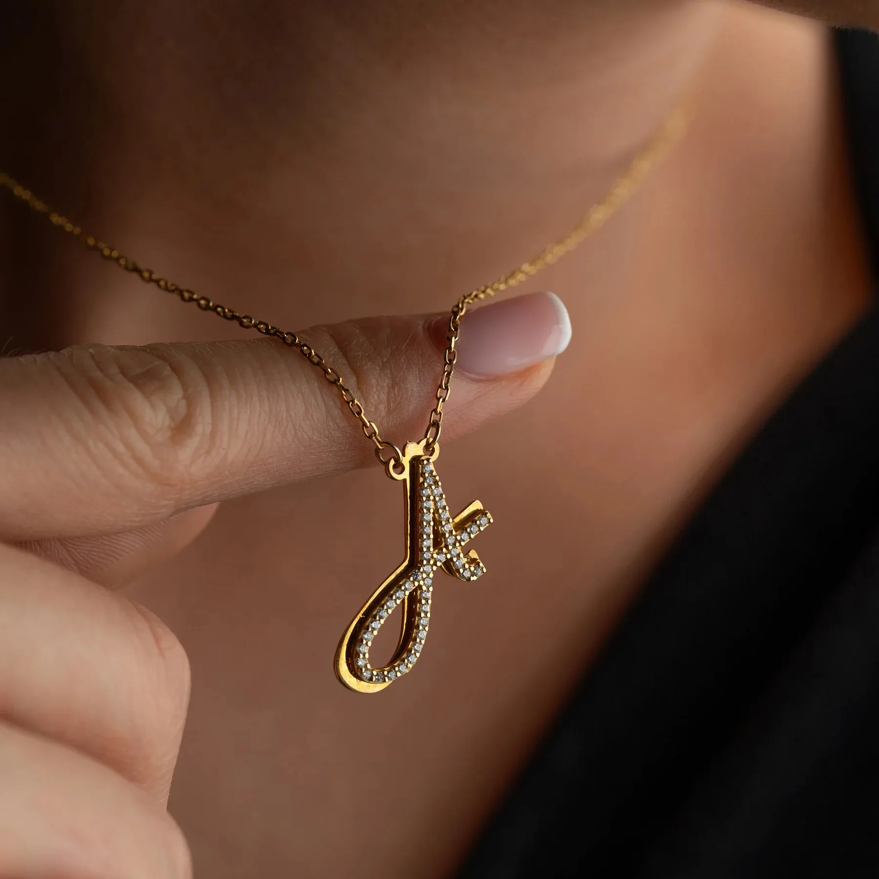 heart-bubble-letter-charm-alphabet-pave-necklace-custom-initial-pendant-personalized-gold-initial-necklace-valentine's-day-gifts