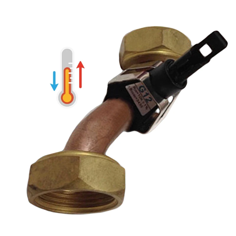 M6CF G12 10K Wall-hung Boiler Tube Clip Type Temperature   Heating Stove Accessories