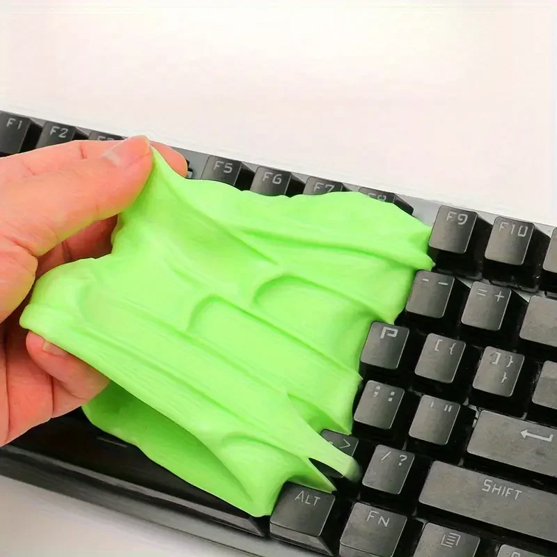 

[Reusable Car Cleaning Gel] Reusable Car Cleaning Gel for Car Suitable for Detail Kit Interior Cleaning Keyboard Air Vent, Car