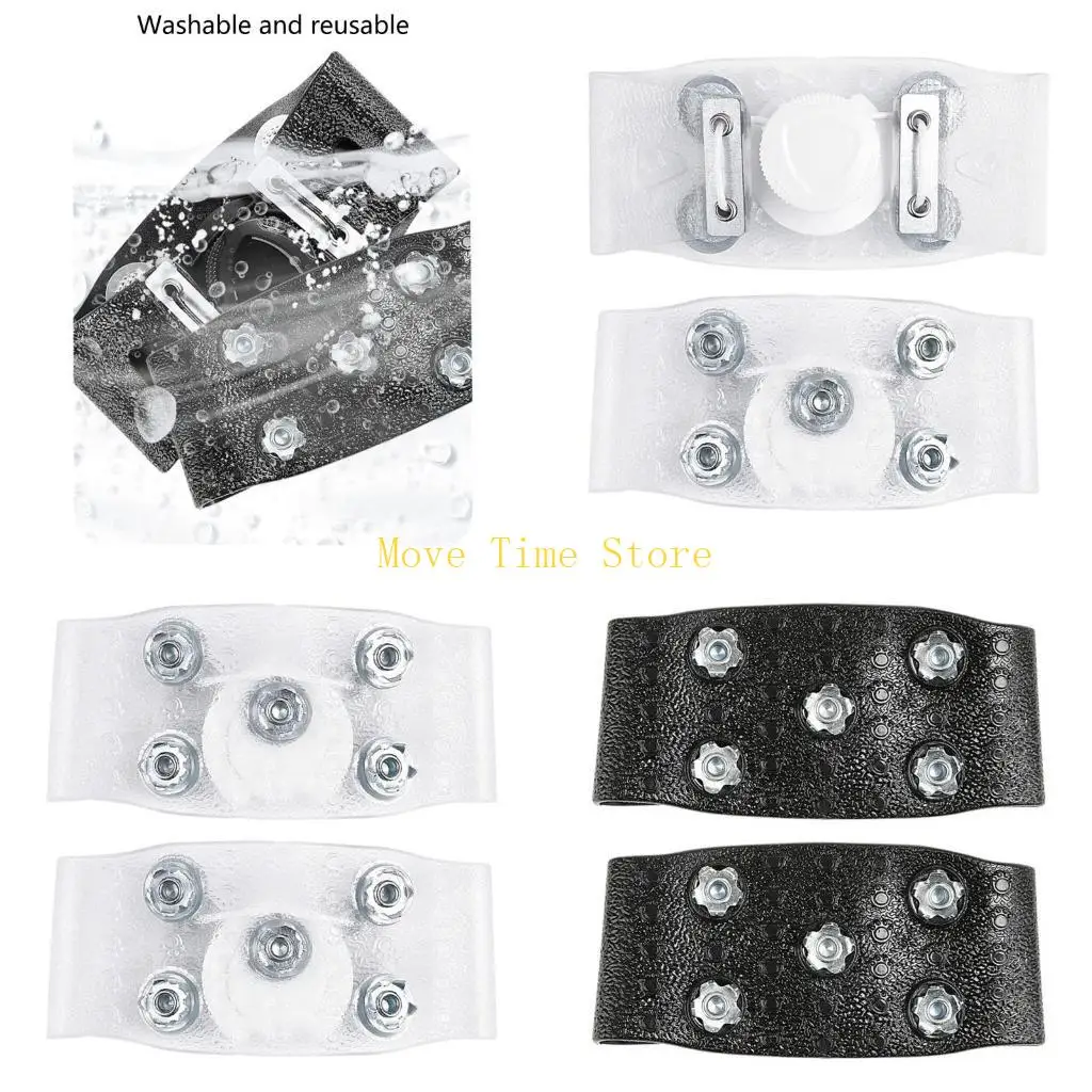 

Кошки 92ME для обуви, ледяные шипы для ботинок с 5 шипами для обуви, противоскользящие снежные шипы