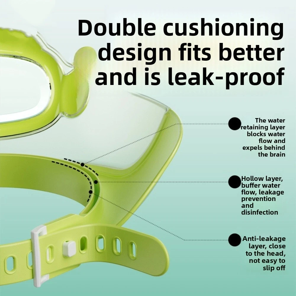 قبعة شامبو للأطفال بحجم قابل للتعديل، قبعة شامبو للأطفال مضادة للانزلاق، مقاومة للماء لحماية الأذن