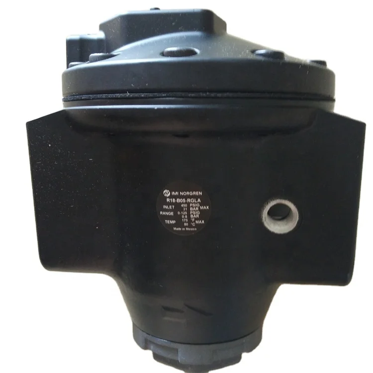 

Conventional pilot Pressure regulator valve norgren Filter R18-B00-RNXG