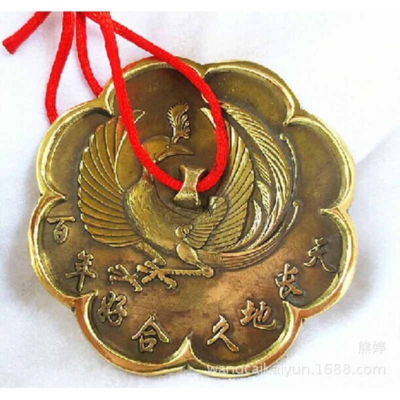 Copper Zhunti mirror, Zhunti copper mirror, copper items, door pendant, Bagua pendant, decorative crafts