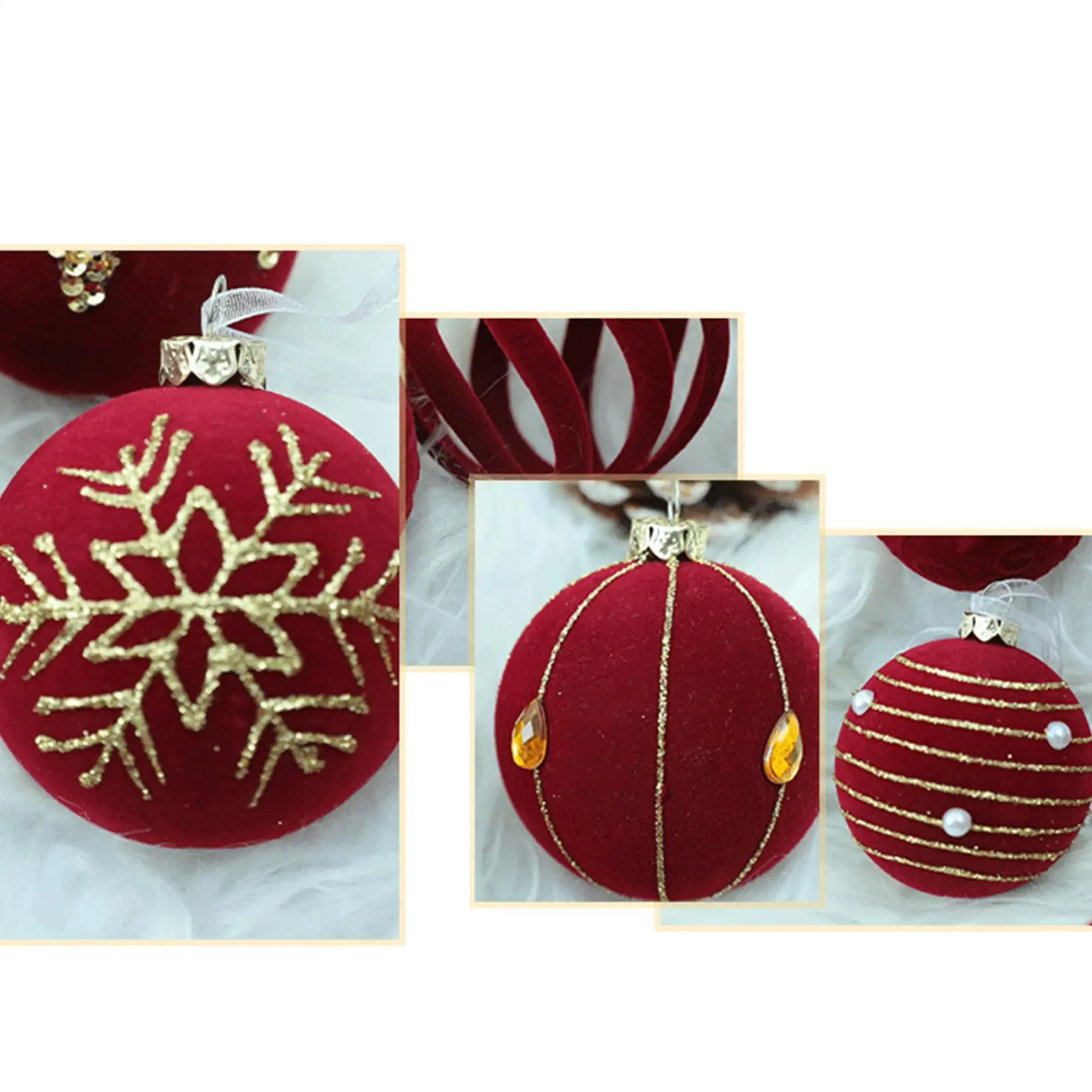 

Рождественские елочные шары, 16 шт., сезонный декор, Рождественская елка, флокирующийся шар, декор для камина, окна, двери, стены гостиной