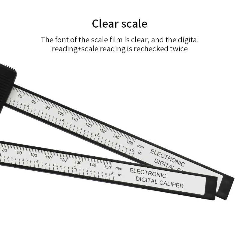 150mm 100mm 6 Cal elektryczna suwmiarka cyfrowa noniusz z włókna węglowego suwmiarka mikrometr cyfrowy narzędzie do pomiaru linijki