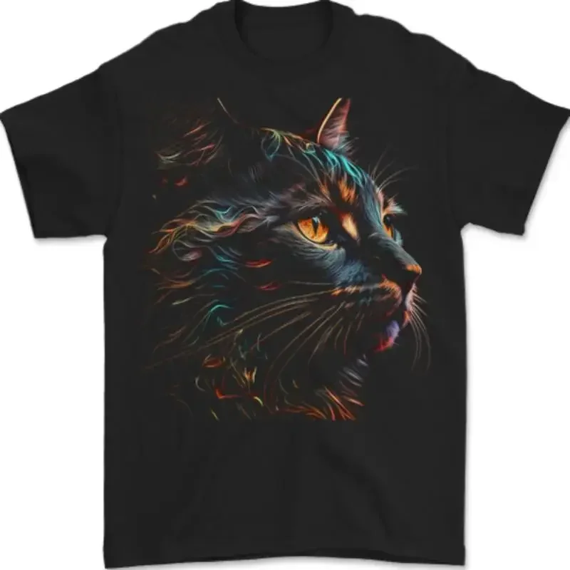 Una Camiseta Para Hombre De Fantasía Con Colores Geniales 100% Algodón