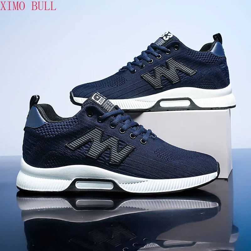 

Chunky Sneakers Men Elevator Lift Height Increase Insole 6cm Sports Plus Size 37-46