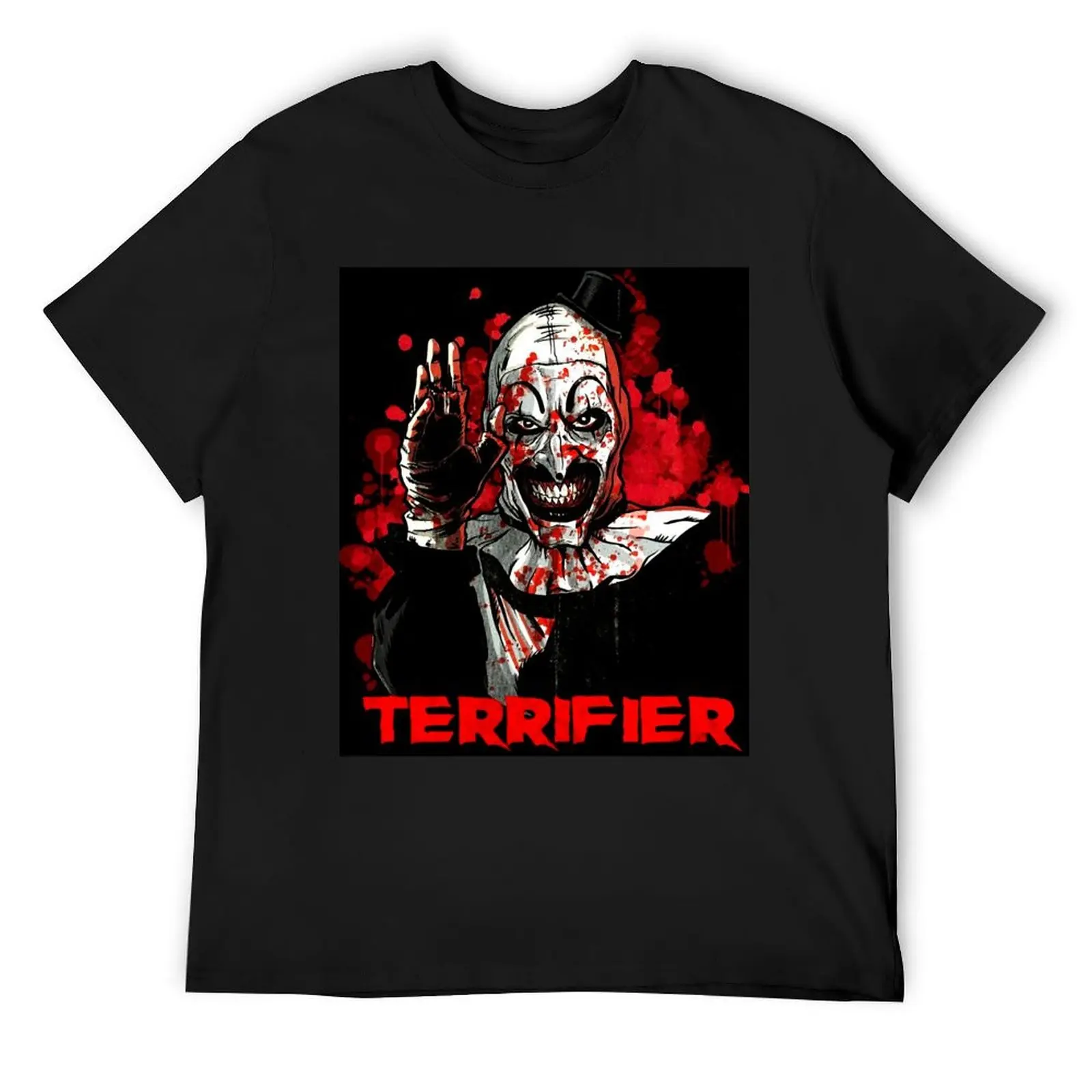 

Great Model Terrifier Movie Horror Art The Clown Awesome For Movie Fan T-Shirt graphics street wear tshirts for men