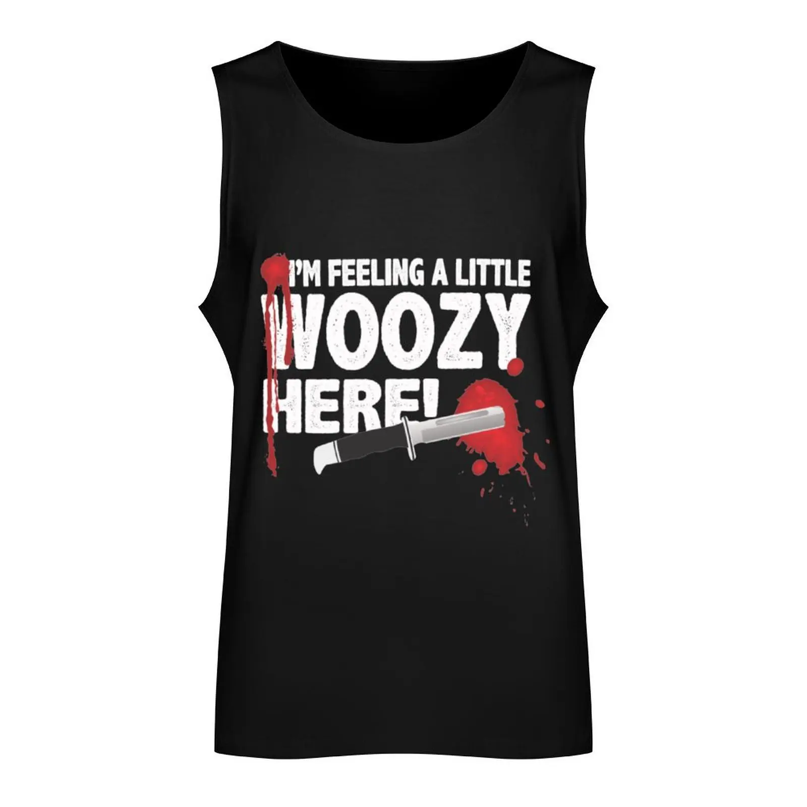 I'm feeling a little woozy here Tank Top male top Sports shirt man Men sleeveless tee men gym clothing