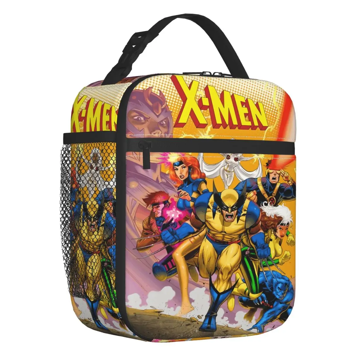 

X-Men Marvel термоизолированная сумка для обеда на заказ женский портативный контейнер для обеда для работы, школы, путешествий, многофункциональная коробка для еды