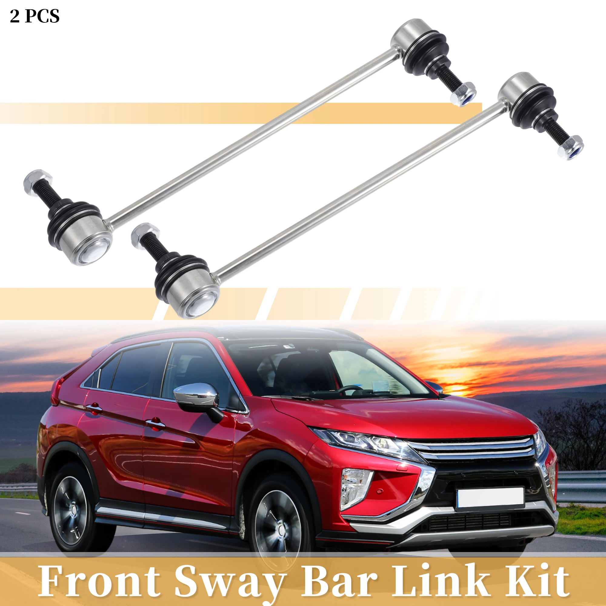 

UXCELL 2 шт. передний стабилизатор поперечной устойчивости для Mitsubishi Outlander 2007-2015 No K80258