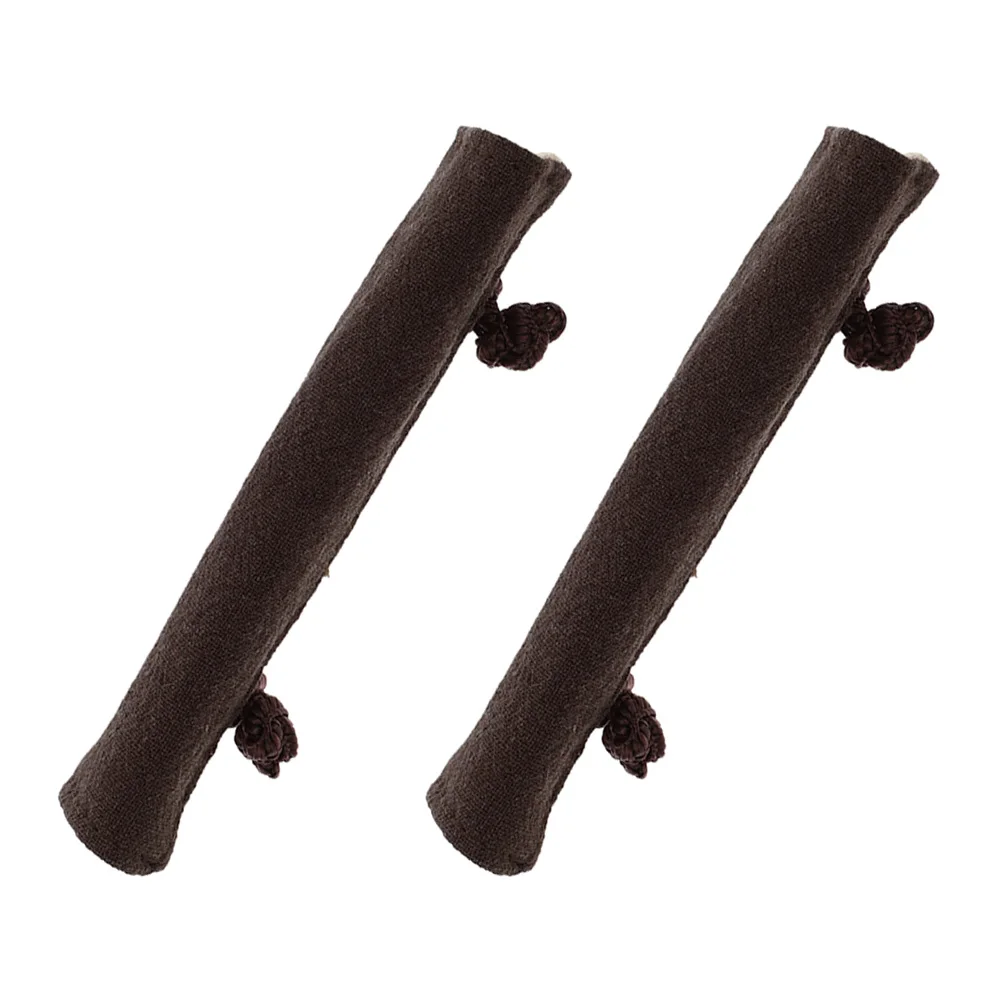 

2Pcs Premium Teapot Handle Cover Heat Resistant Cloth Sleeve Anti-Skid Insulated Protector for Home Kitchen Tea Pot Accessories