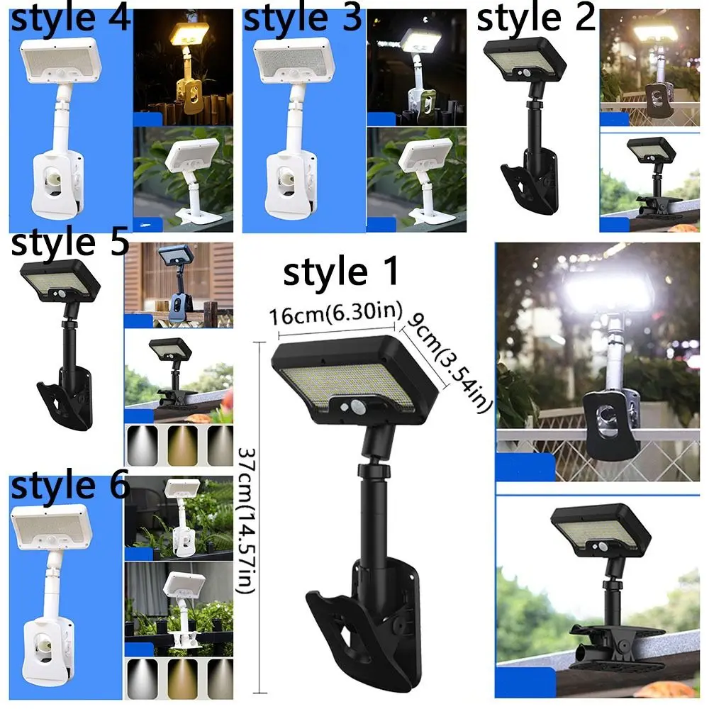 Waterproof Solar Wall Light Auto on/Off 360° Rotatable Garden Street Lights 92 LED 4 Modes LED Induction Lamp Camping