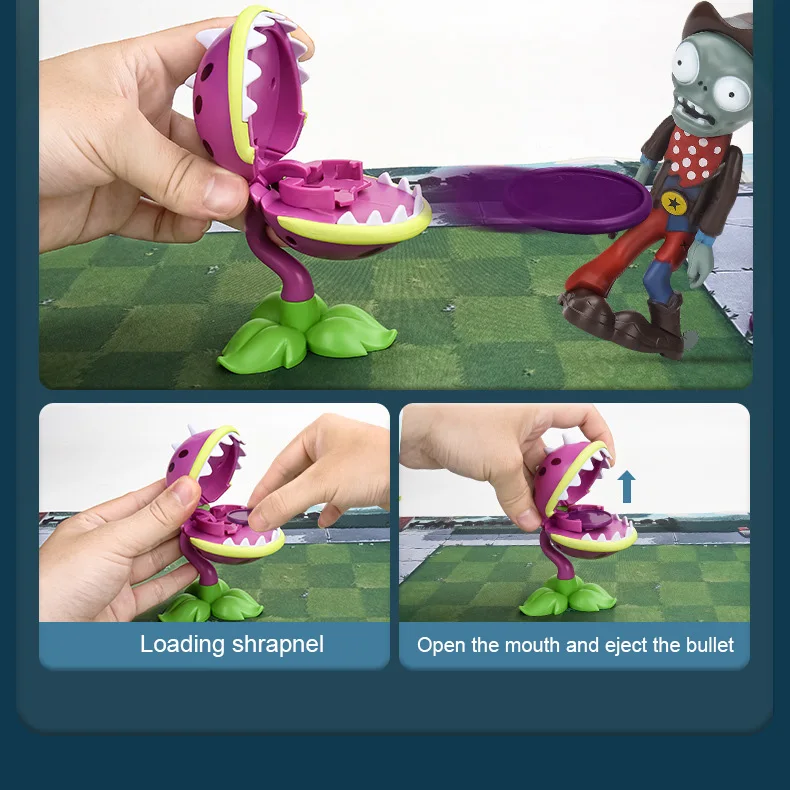 PVZ 2 Character Mini Figurine Complete Collection Peashooter Figure Scene Map Accessory Indoor Decor Holiday Collectible Gift