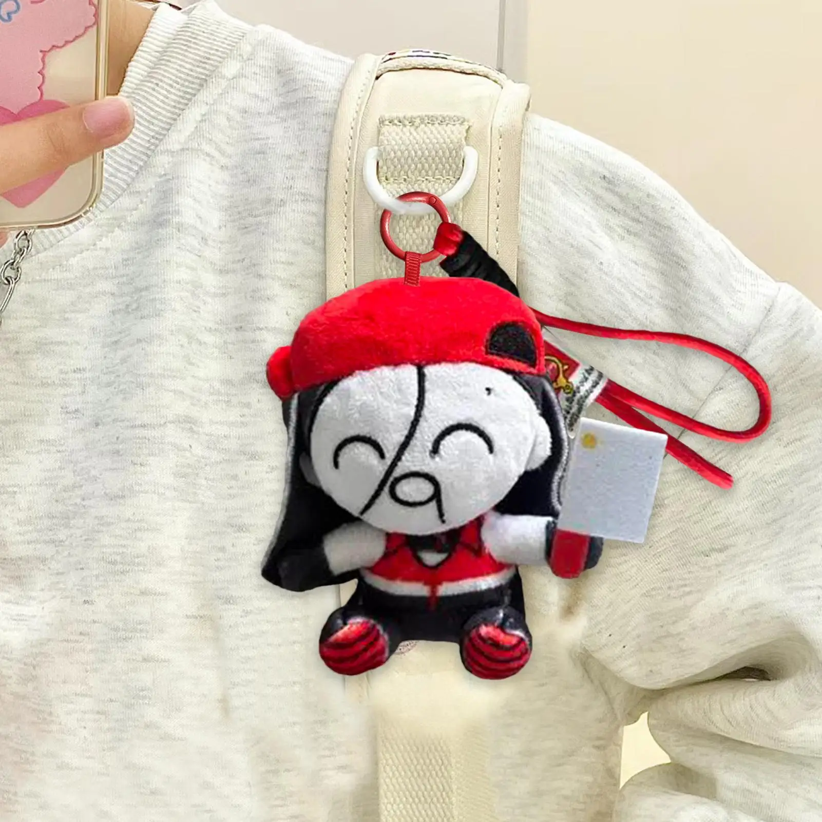 Cattoon Anime VanityButcher peluche poupée jouets animaux en peluche porte-clés sac petit pendentif tentures cadeaux d'anniversaire de noël