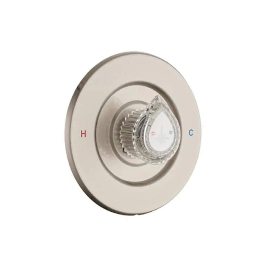 

Shower Faucet Trim Kit Compatible with Moen Fit Chateau Valve Only, Pull-on Push-off Design Knob Handle