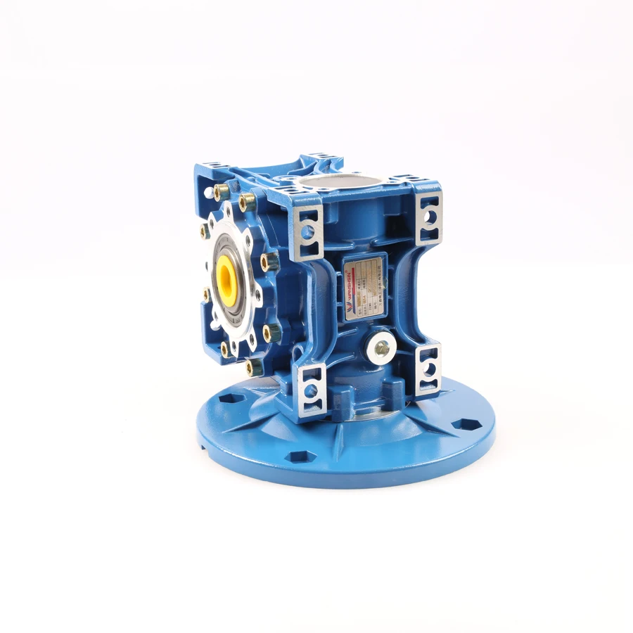 Worm Gear Reducer Speed Ratio 90 RV70 Worm Gearbox Speed Reducer+ Output Shaft China Worm Speed Reducer