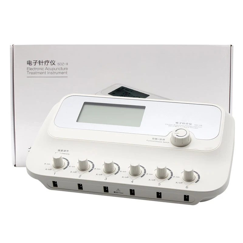 

6 Channels SDZ-III Low-Frequency Electro Acupuncture Stimulator Acupuncture Needle Treatment for Nerve and Muscle