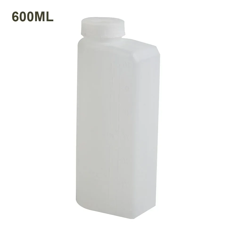 Container Strimmers 18x7.5x5cm White Oil Mixing Bottle 1 pc 1x 600ML 2-Stroke Petrol For Chainsaw 20:1 25:1 Sale